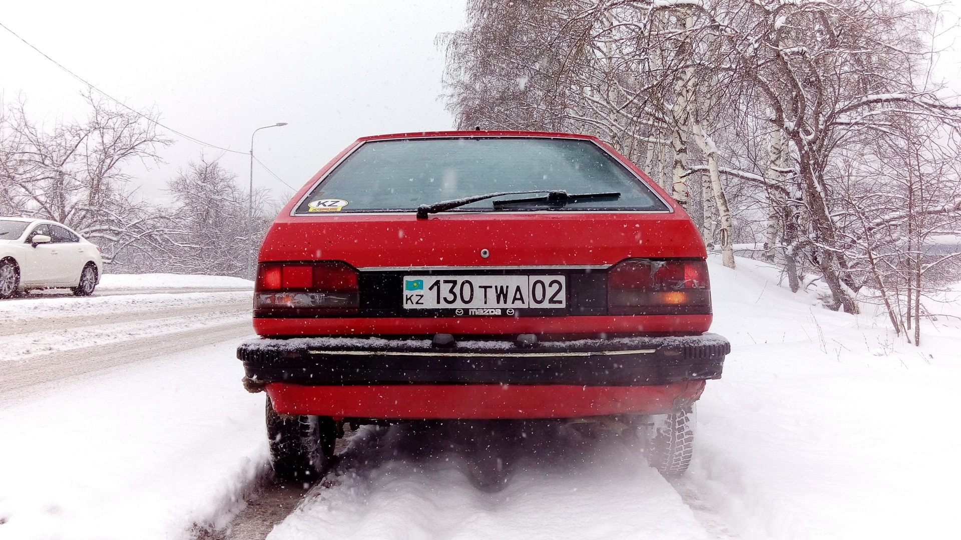 Mazda 323 III 1.5 бензиновый 1989 | BF RED VIXEN на DRIVE2