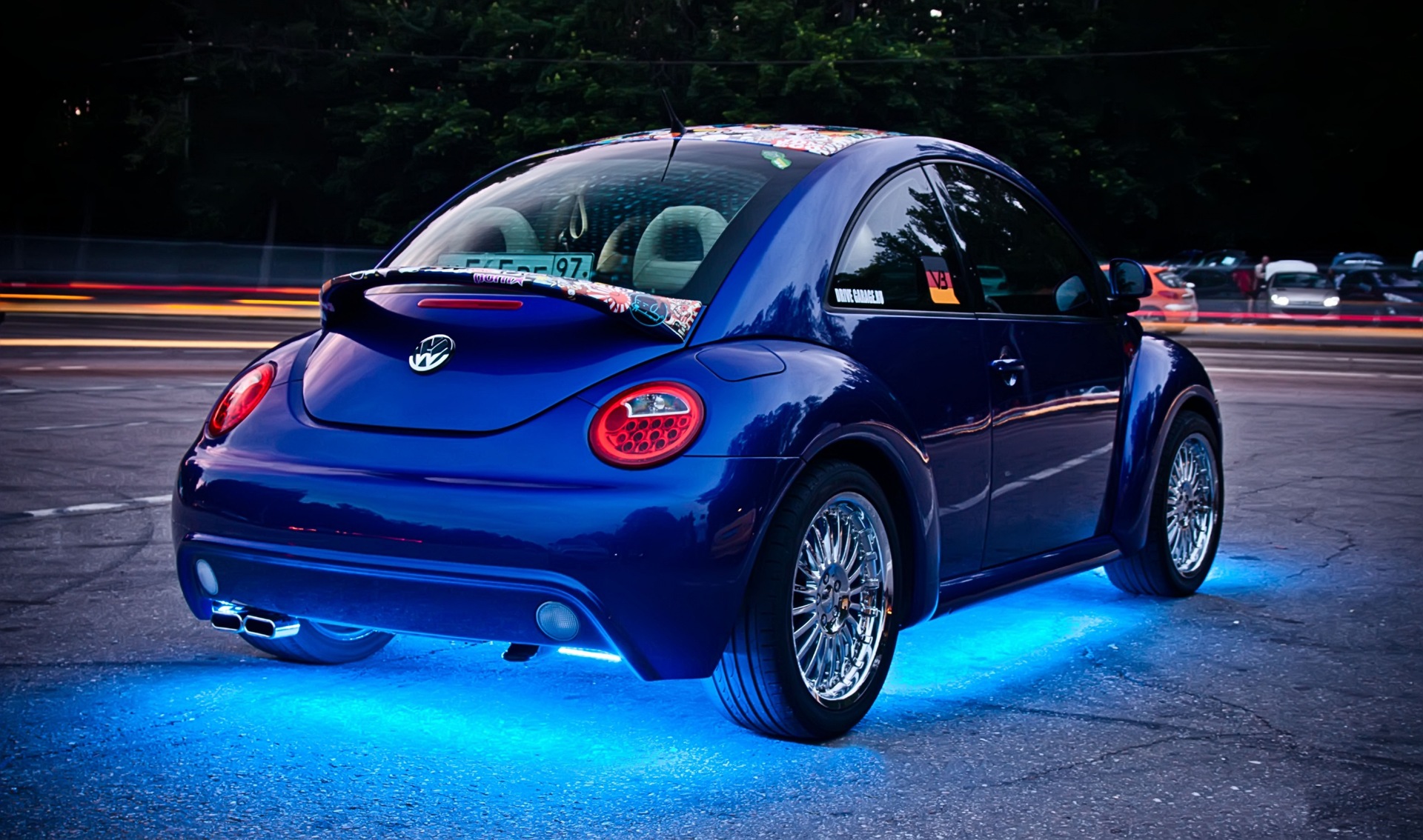 Tuned Volkswagen Beetle