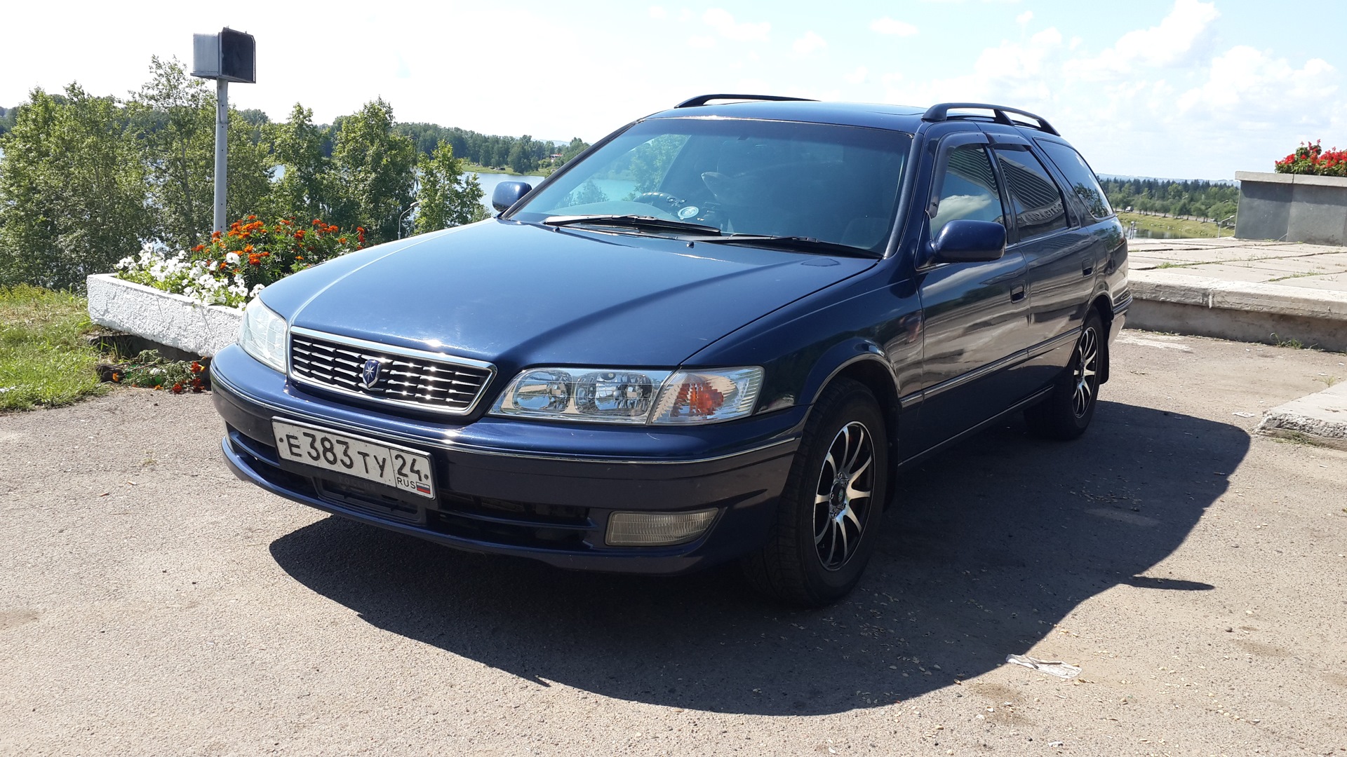 Toyota Mark II Qualis 2.2 бензиновый 1997 | Синяя птица на DRIVE2