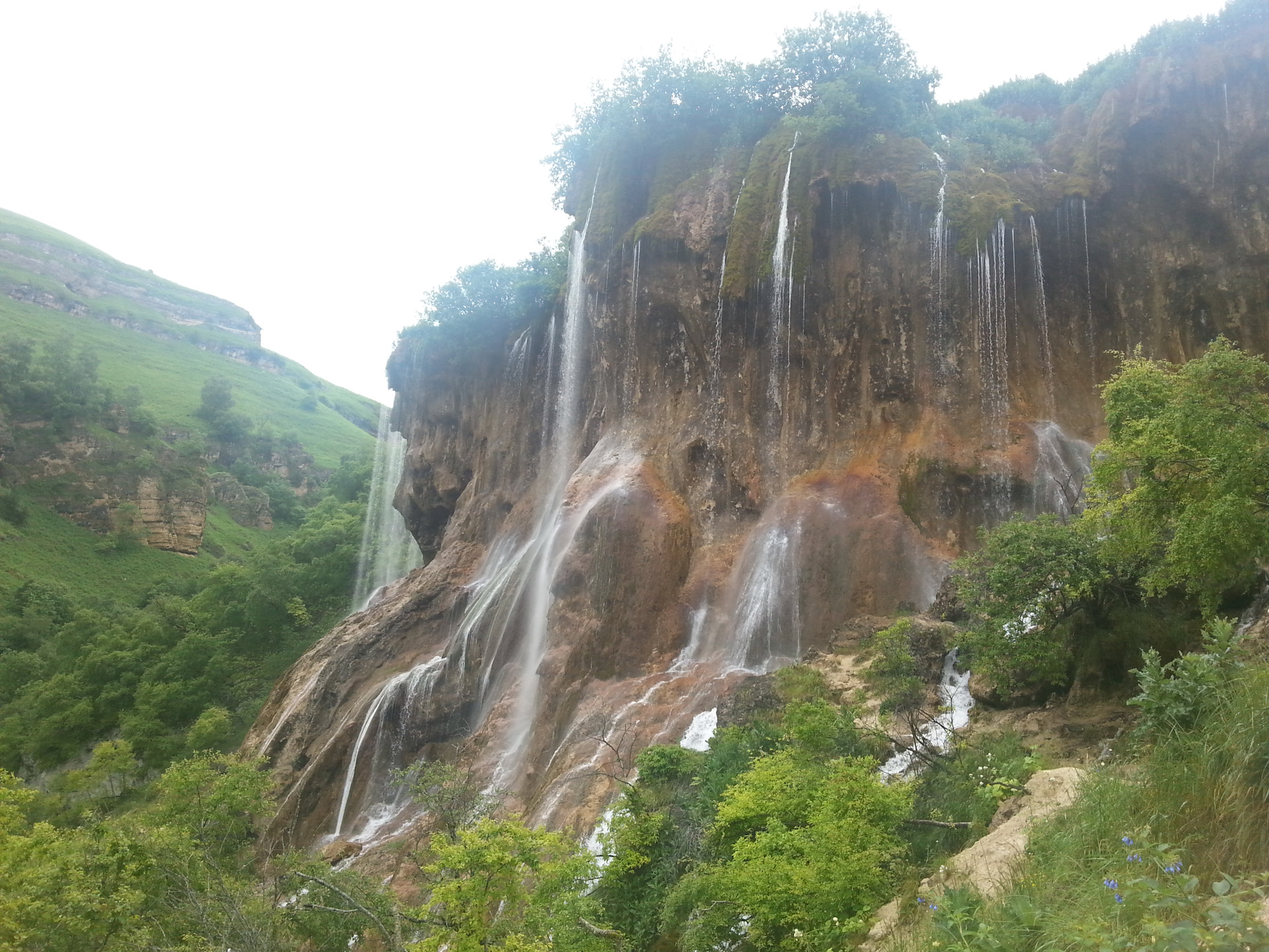 Царские водопады в Кабардино Балкарии