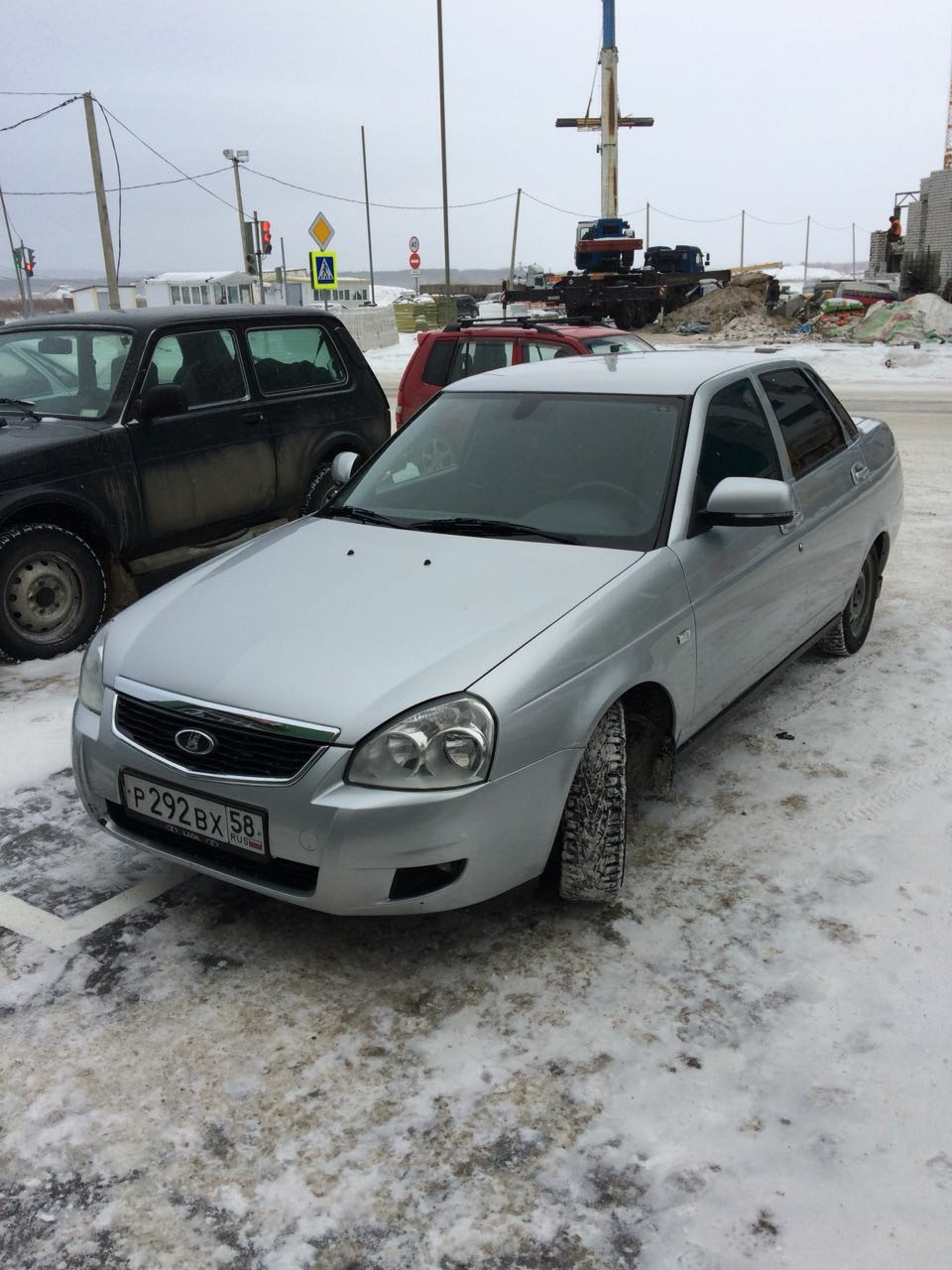 Lada Priora 2 седан Снежка