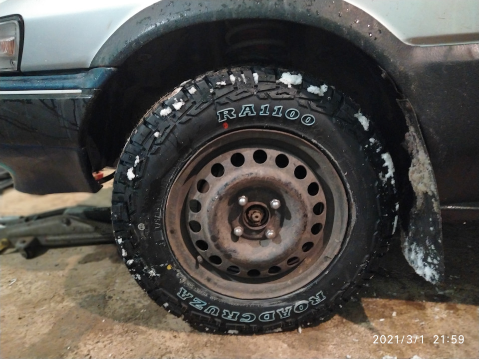 А/Т резина Roadcruza RA1100 — Toyota Sprinter Carib (AE95G), 1,6 л ...