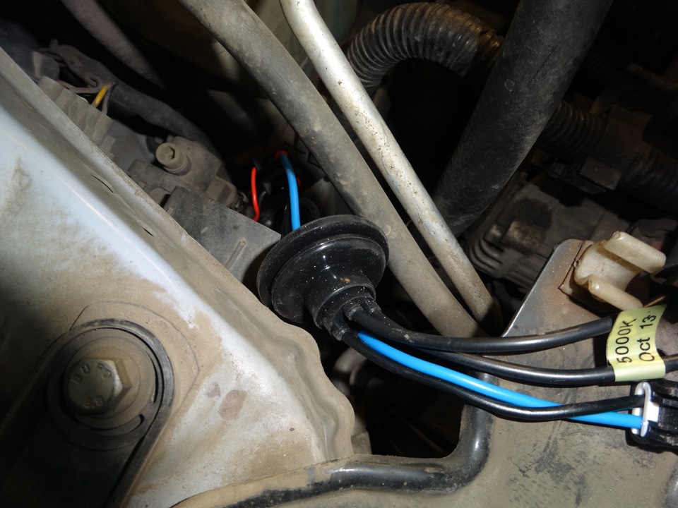 Установка и подключение ксенона +доработка крепления запаски (часть 1 ...