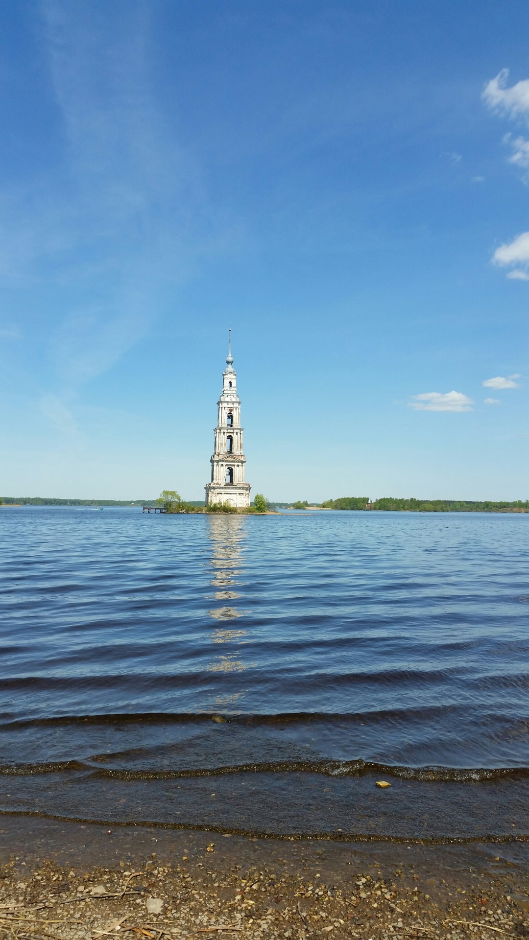 Калязин фото под водой