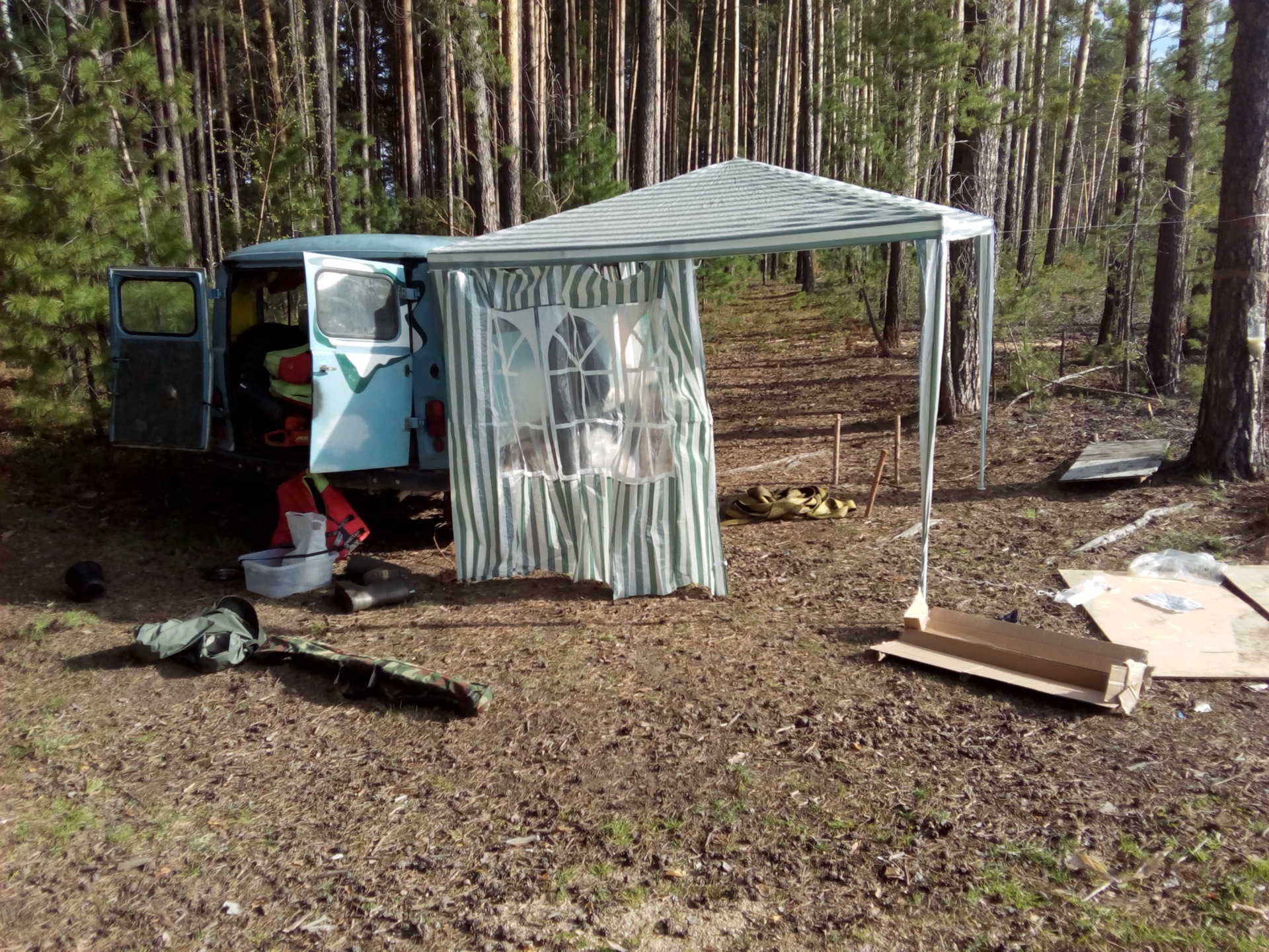 Бюджетная "маркиза" для буханки — УАЗ 2206, 2,9 л, 1999 года ...