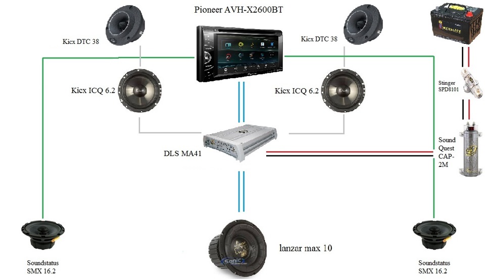 Схема kicx sp 600d