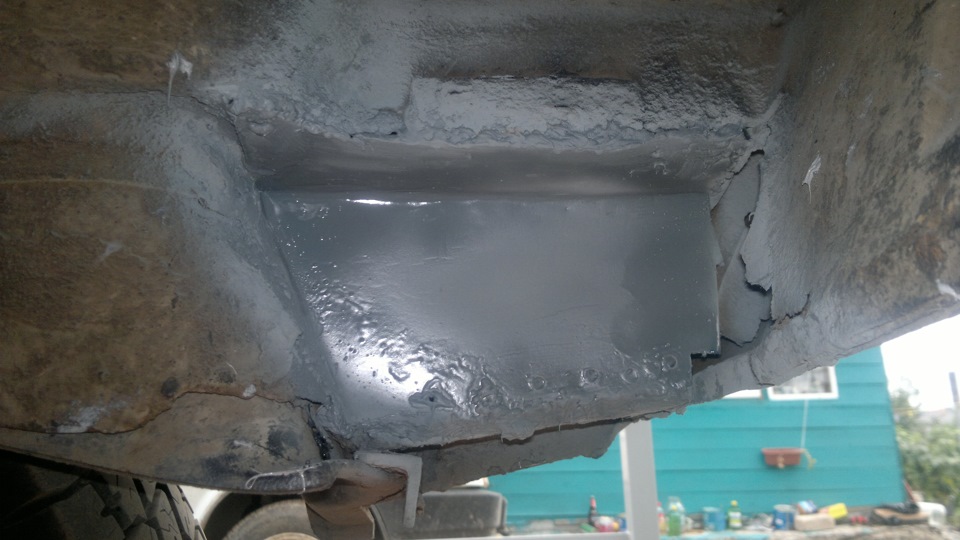 Усиление задка. Серия третья. Заключительная. — Lada 4x4 3D, 1,6 л ...