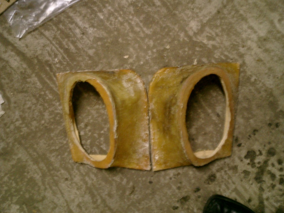 Изготовление подиумов в передние двери под акустику 6х9 (часть1) — Lada ...