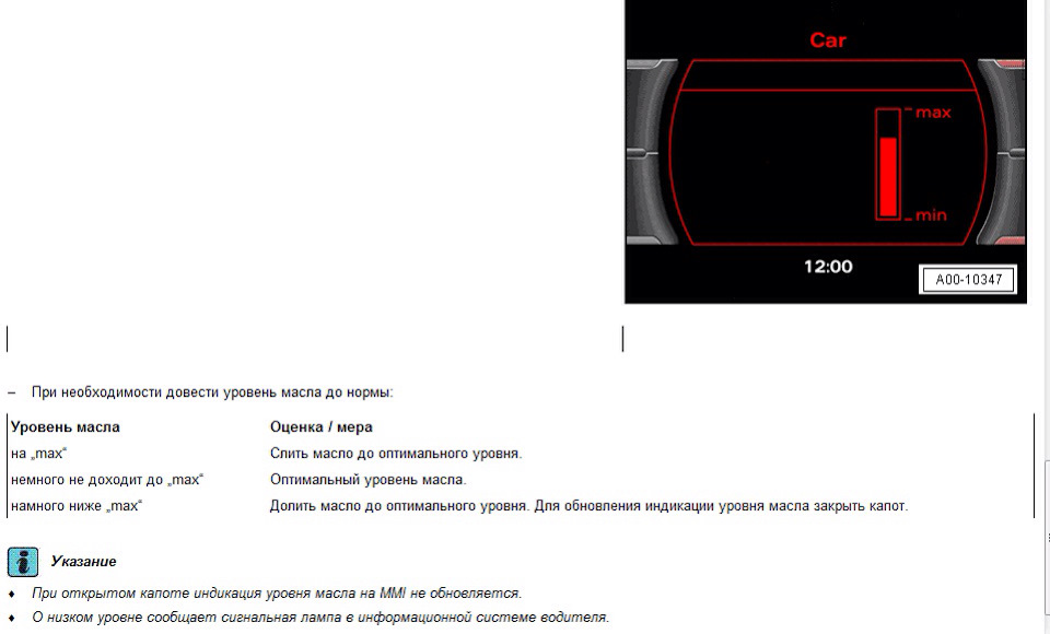 Масло 5W30 Audi A4 4 (B8) 2007-2024 Седан 1.8 TFSI quattro (CDHB) 160 л.с. Бензиновый