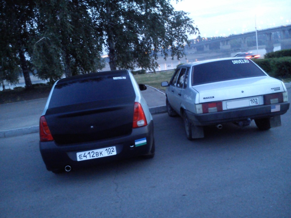 Лакировка фар. — Renault Logan (1G), 1,4 л, 2007 года | стайлинг | DRIVE2