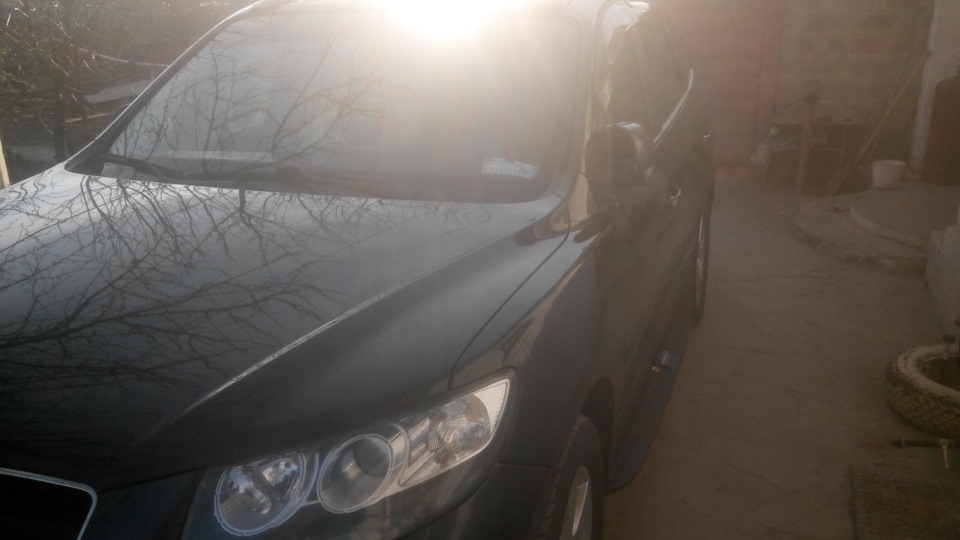 Hyundai Santa Fe Чёрный санта