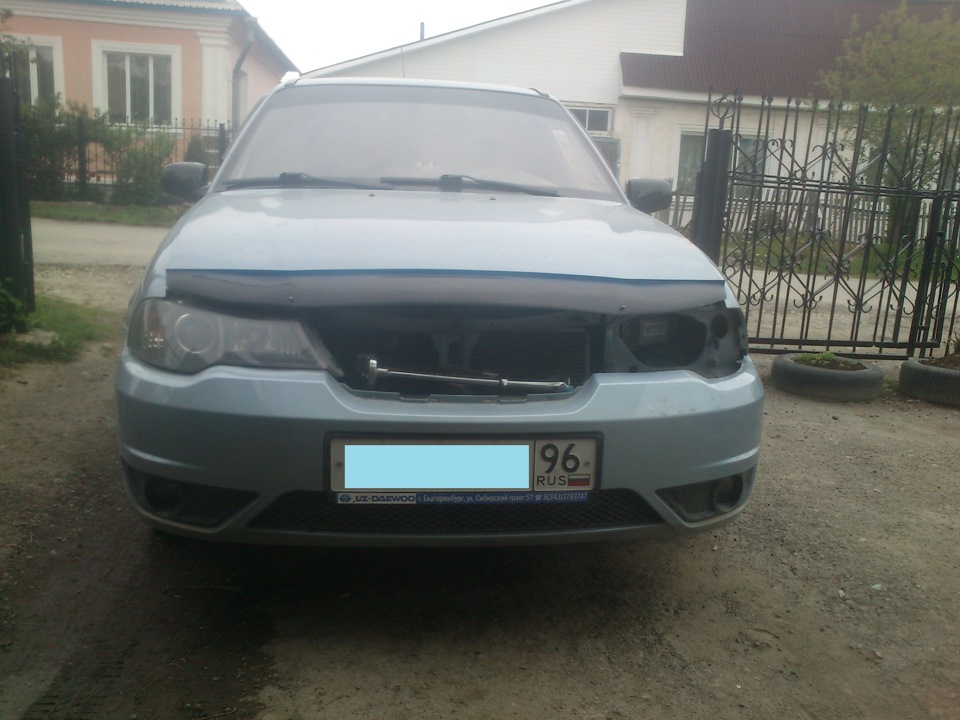 Герметизация фар — Daewoo Nexia (N150), 1,6 л, 2010 года | своими ...