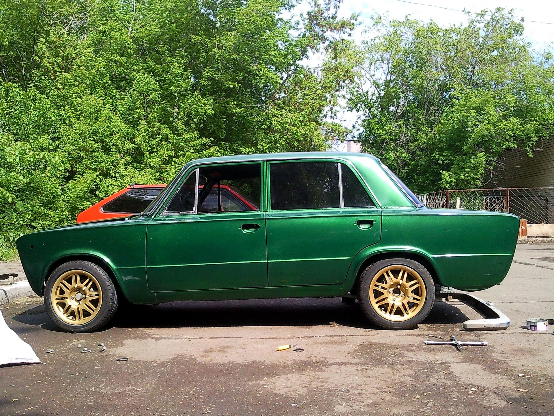 Забрал с покраски, перезд в деревню. Снова приключения! =) — Lada 2101, 1,2  л, 1971 года | кузовной ремонт | DRIVE2