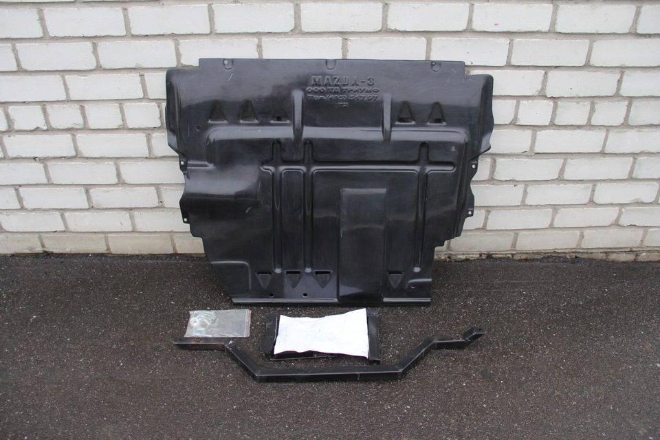 Кевларовая защита двигателя — Mazda 3 MPS (1G), 2,3 л, 2008 года ...