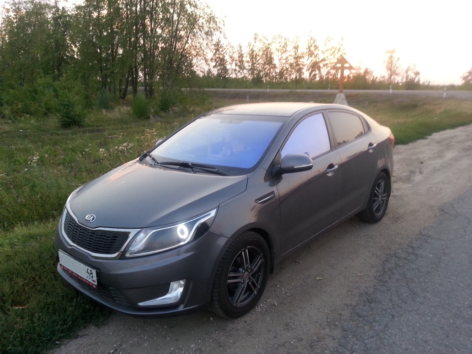 Kia Rio РІ РїР»РµРЅРєРµ