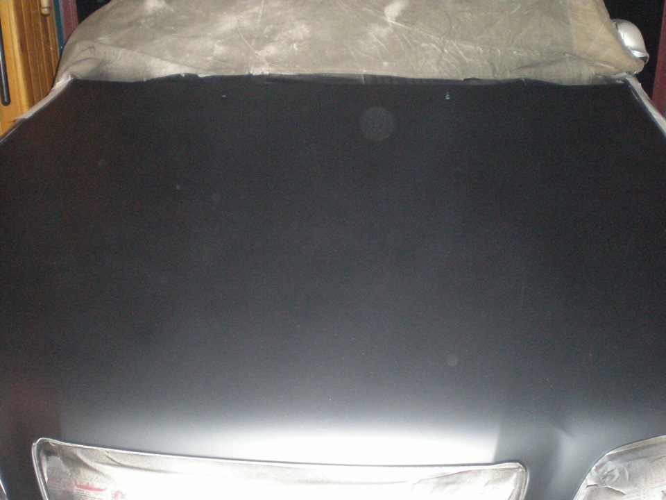 Замена и покраска капота жидкой резиной! — Toyota Camry (V40), 1,8 л ...