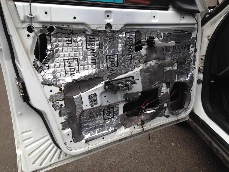 Доработка Дверей и Замена Проводов — Lada Приора хэтчбек, 1,6 л, 2012 ...