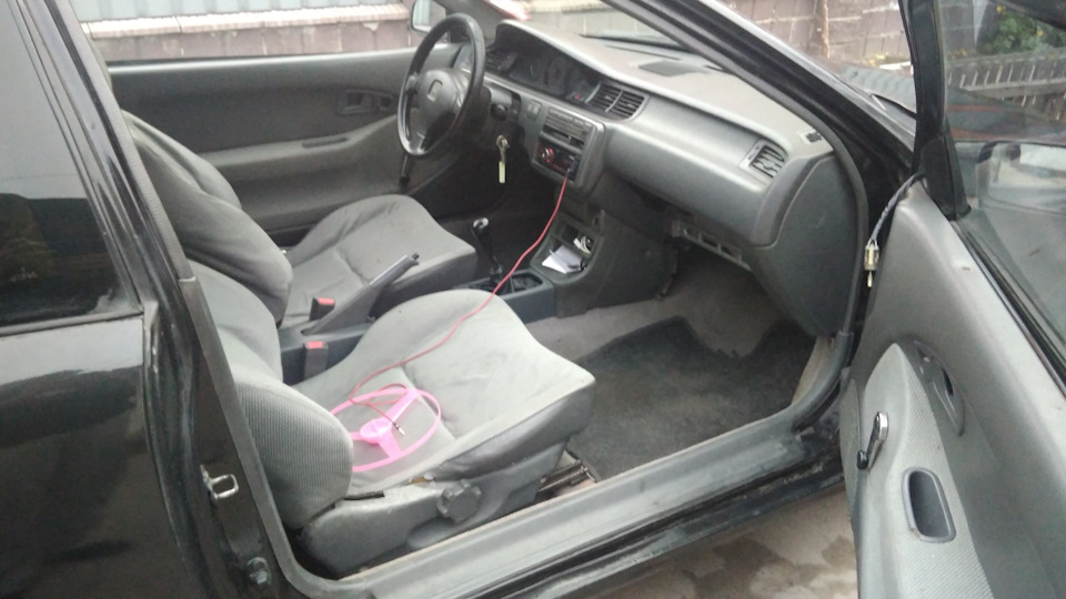 Химчистка дома )) — Honda Civic Hatchback (5G), 1,3 л, 1993 года ...