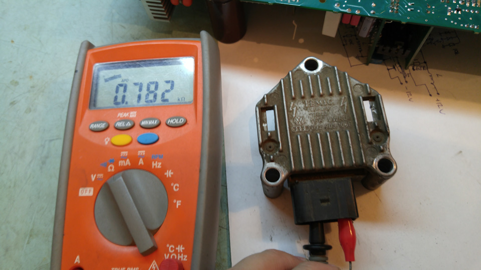 Проверка модуля зажигания мультиметром