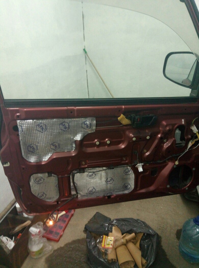 Ремонт обшивки дверей паджеро
