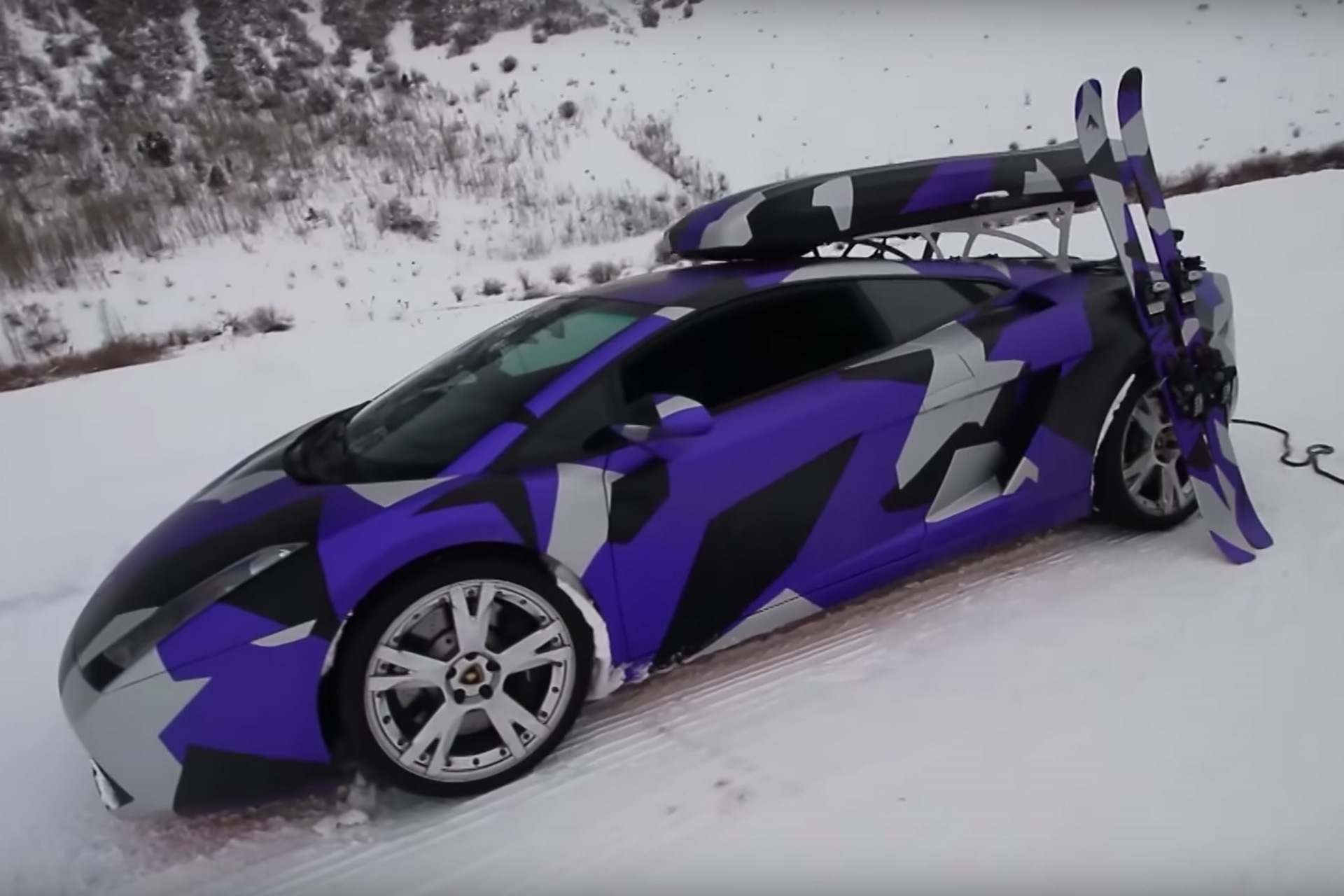 Lamborghini Gallardo Р·РёРјРѕР№