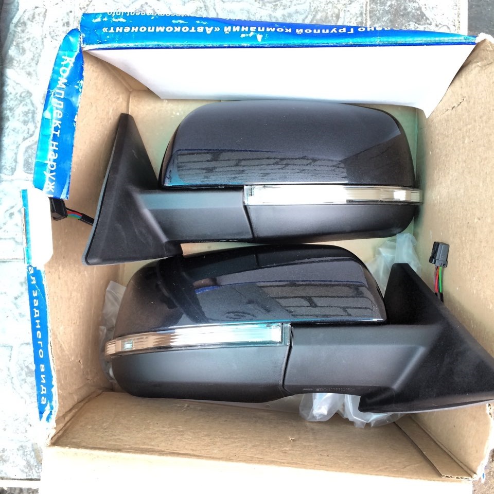 Как проходила переделка зеркал — LADA Приора седан, 1,6 л., 2008 года ...