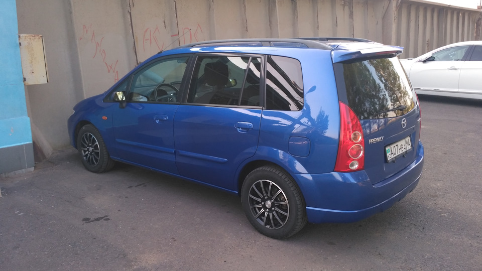 mazda premacy, 2001 тест драйв mazda premacy, 2001 тест драйв