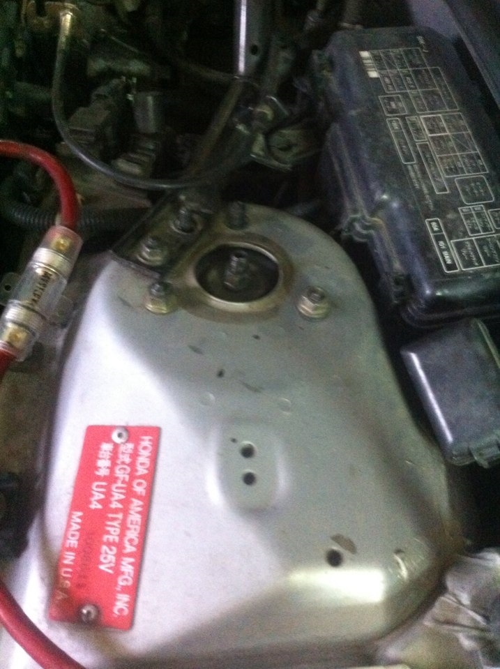 Прокачка передних стоек — Honda Inspire (UA4, UA5), 2,5 л., 1998 года ...