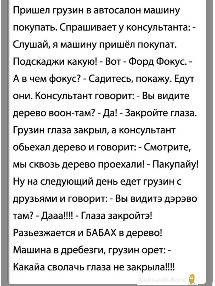 Анекдот русский грузин. Грузинские анекдоты. Анекдоты про грузин. Анекдот про Ford Focus. Шутки про грузин.