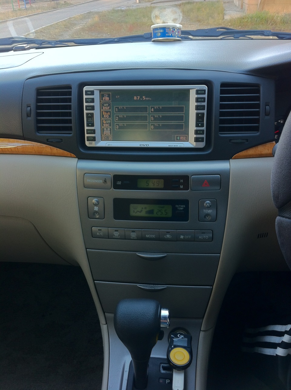 Прошивка штатной магнитолы! — Toyota Corolla RunX, 1,5 л, 2004 года ...