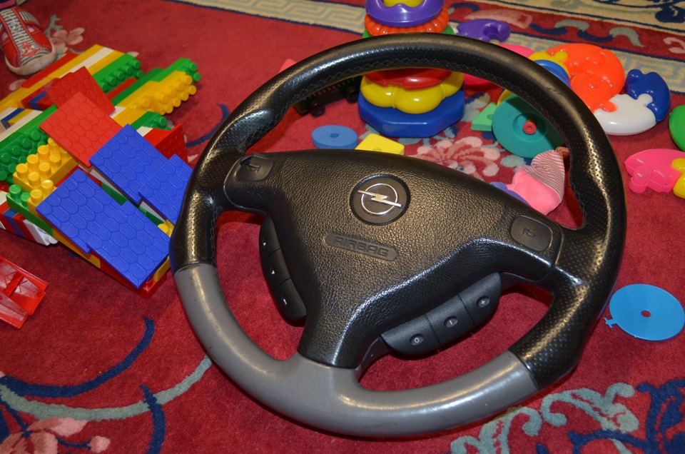 Игрушка для ребёнка! Или руль ОРС. — Opel Astra G, 1,4 л, 2006 года ...