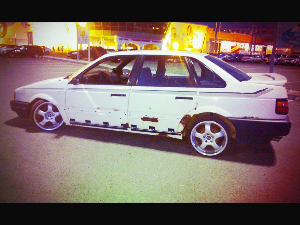 Ночь, улица, фонарь… — Volkswagen Passat B3, 1,8 л, 1989 года ...