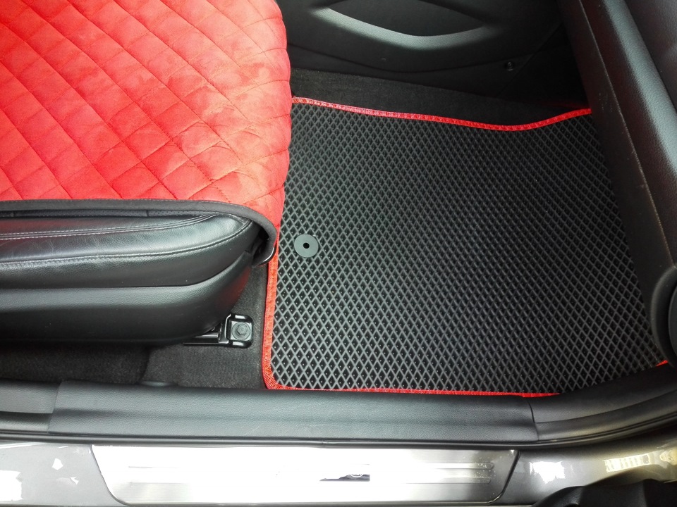 Замена ковриков на Eva. — KIA Cerato (3G), 2 л, 2013 года | просто так ...