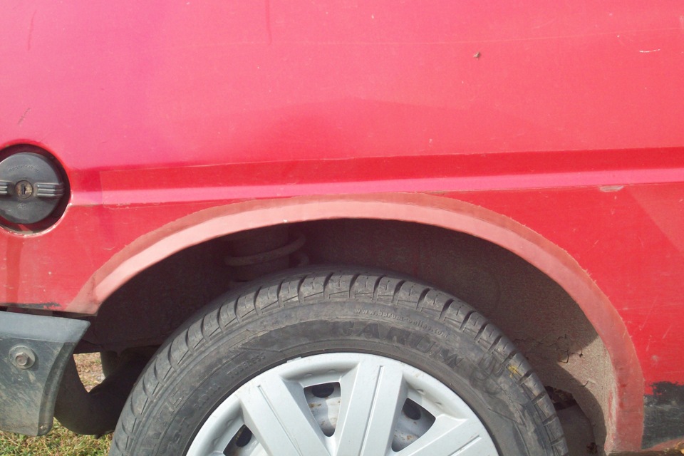 задние арки — ЗАЗ 1102, 1,4 л, 1993 года | тюнинг | DRIVE2