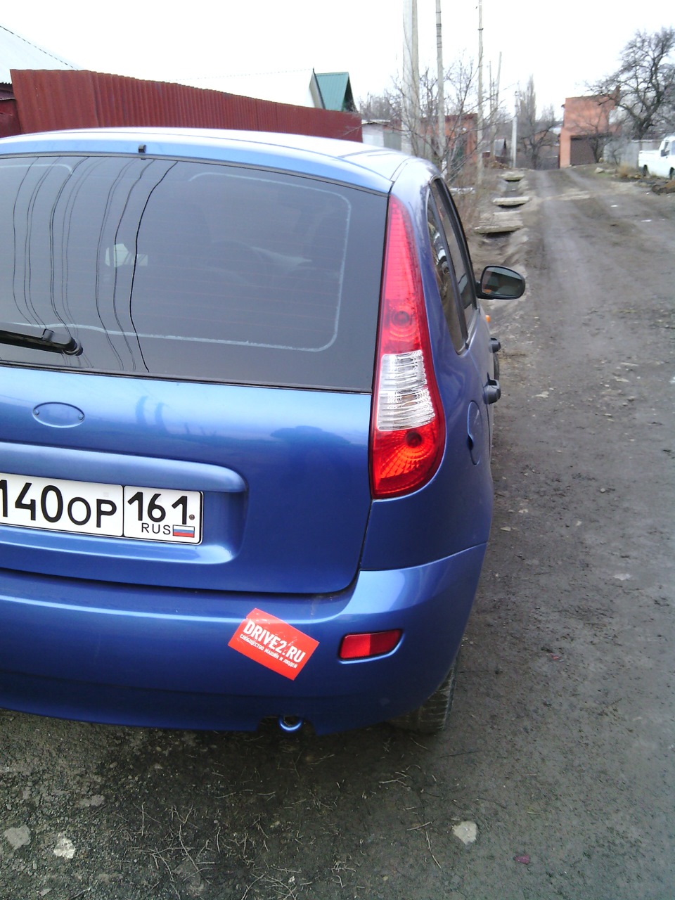 Задняя оптика — Lada Калина хэтчбек, 1,6 л, 2007 года | тюнинг | DRIVE2
