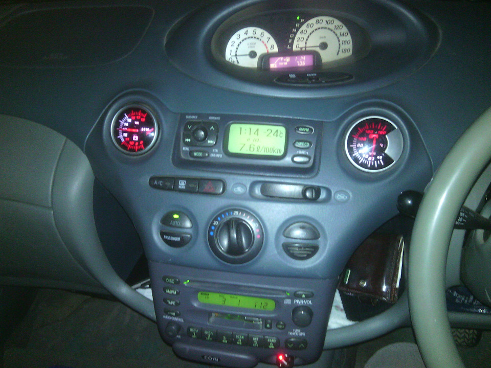 Бортовой компьютер от Yaris в Vitz… все не так сложно — Toyota Vitz (10 ...