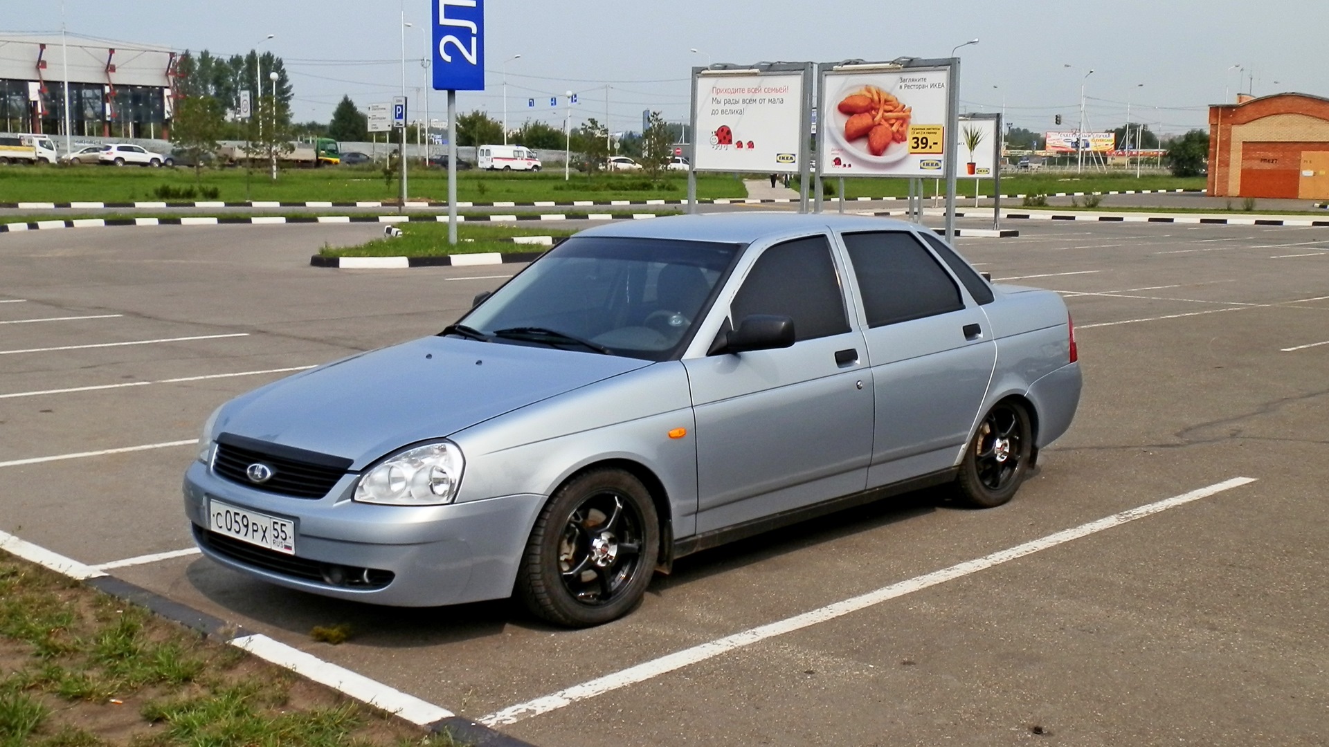 Lada Приора седан 1.6 бензиновый 2008 | 059 на DRIVE2