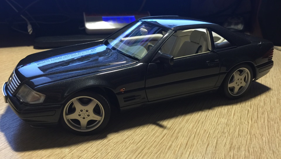 SL600 — R129 в масштабе 1:18 — Mercedes-Benz SL-Class (R129), 3,6 л ...