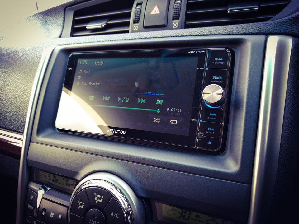 Kenwood MDV-Z701 (Japan) — Toyota Mark X (GRX130), 2,5 л, 2013