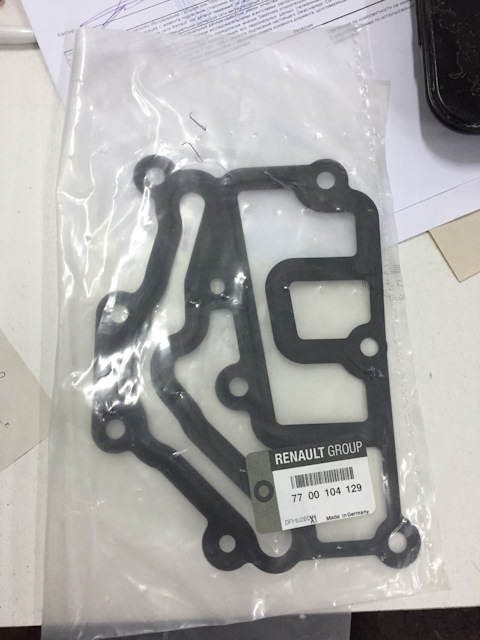 7700104129 Прокладка термостата RENAULT | Запчасти на DRIVE2