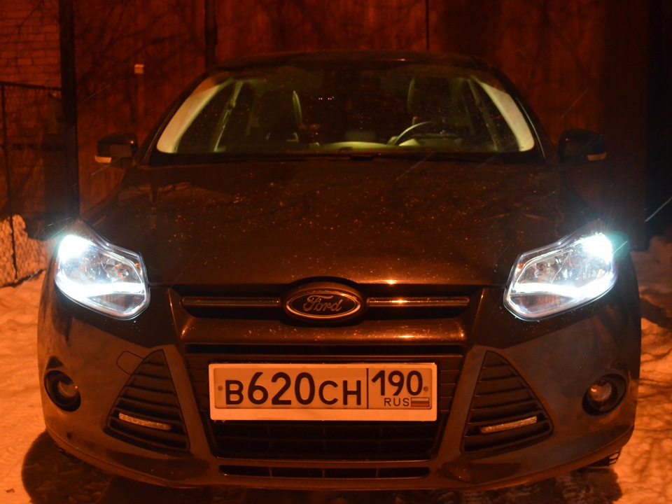 Габариты — Ford Focus III Hatchback, 1,6 л, 2011 года | тюнинг | DRIVE2