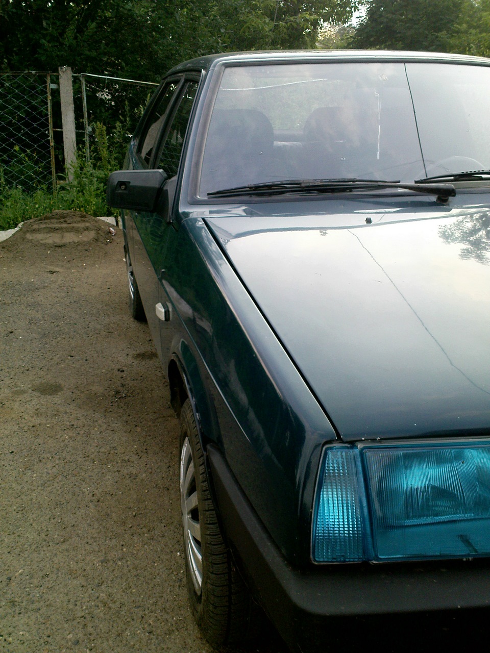 пленка на фары — Lada 21099, 1,6 л, 2000 года | тюнинг | DRIVE2