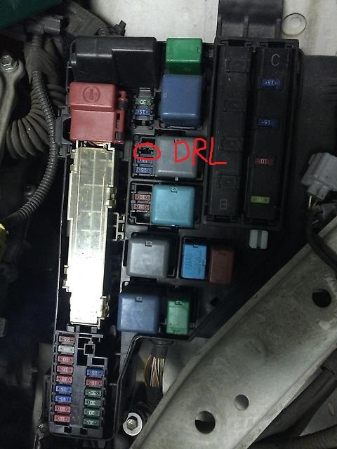 Где находится предохранители приус 30 Штатные DRL - Toyota Prius (20), 1,5 л, 2007 года электроника DRIVE2