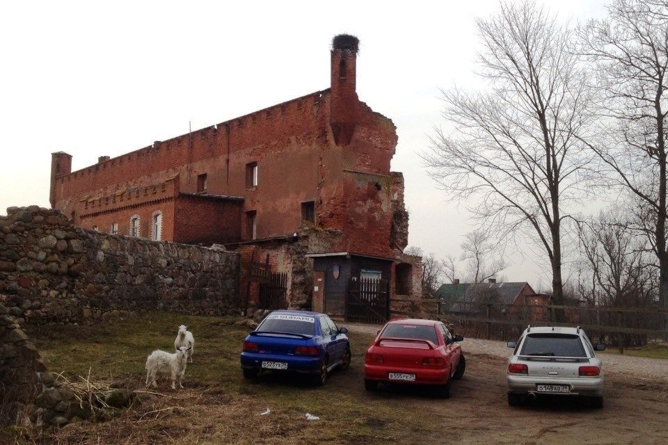 Замок шаакен в калининградской области фото