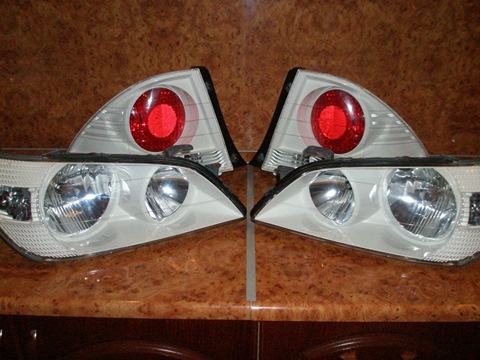 whitewashing headlights - Toyota Altezza 20 l 1999