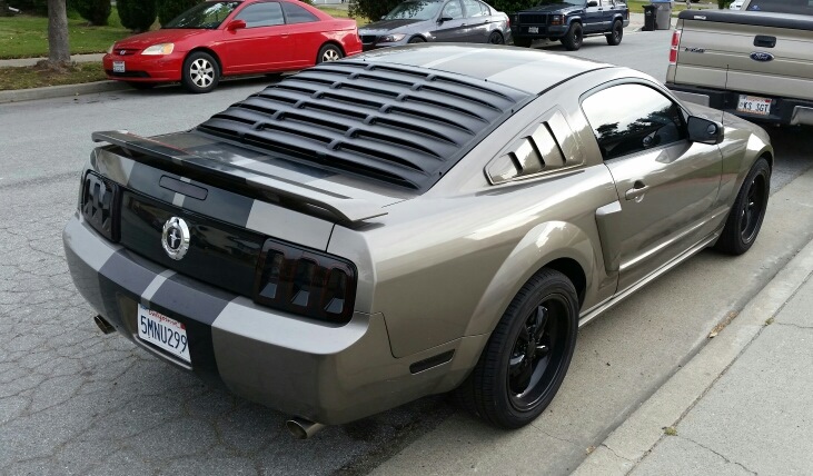 05 mustang louvers