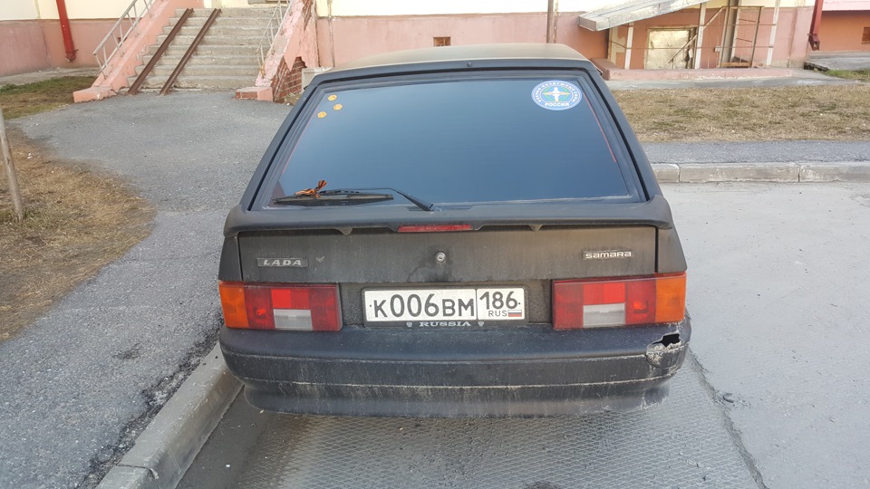 Искал в магазине антенну на рацию… нашёл наклейки — Lada 2114, 1,6 л ...