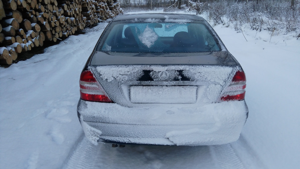 Фото в бортжурнале Mercedes-Benz C-Class (W203)