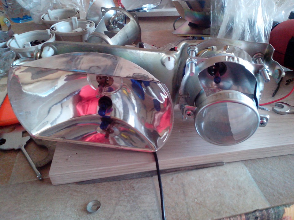 Комплексная модернизация фар "Киржач" часть 2-я — Lada 21102, 1,5 л ...