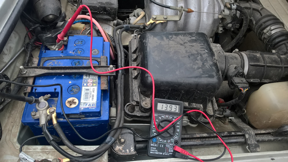 слабая зарядка-решено — Lada 2131, 1,8 л, 2004 года | своими руками ...